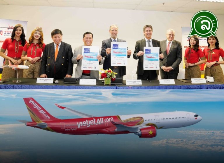 Vietjet ໄດ້ເຜີຍຂໍ້ສະເໜີທີ່ສຳຄັນກັບ Airbus, Rolls-Royce, Pratt & Whitney ແລະ Safran ໃນງານ ສິງກະໂປ Airshow 2024