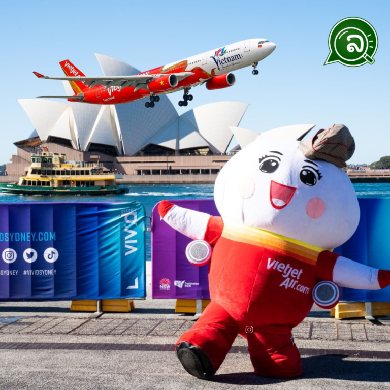 Vietjet ຊຸກຍູ້​ການ​ເຊື່ອມ​ຕໍ່​ລະຫວ່າງ ​ຫວຽດນາມ – ອົດ​ສະ​ຕາ​ລີ ດ້ວຍ​ຖ້ຽວບິນ ຮ່າ​ໂນ້ຍ – ຊິດ​ນີ.