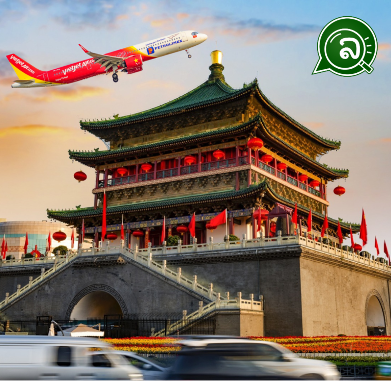 Vietjet ເພີ່ມການບໍລິການໃໝ່ໃນ ປະເທດຈີນ ເຊື່ອມຕໍ່ນະຄອນໂຮ່ຈິມິນ ກັບ ຊີອານ.