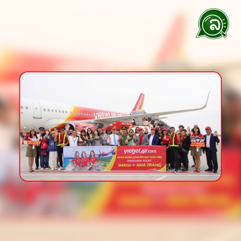 Vietjet ເປີດເສັ້ນທາງການບິນລະຫວ່າງ Daegu–Nha Trang, ເພື່ອຍົກລະດັບການເຂົ້າເຖິງຫາດຊາຍທີ່ດັງທີ່ສຸດຂອງຫວຽດນາມ