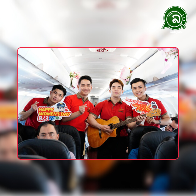 VietJet ສະເຫຼີມສະຫຼອງວັນແມ່ຍິງສາກົນ ດ້ວຍສ່ວນຫຼຸດ 83% ຂອງທຸກໆຖ້ຽວບິນ